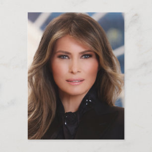 Postal Foto oficial de la Casa Blanca de Melania Trump