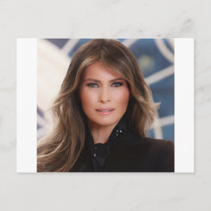 Postal Foto oficial de la Casa Blanca de Melania Trump