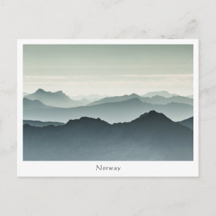 Postal Foto paisajista de Noruega