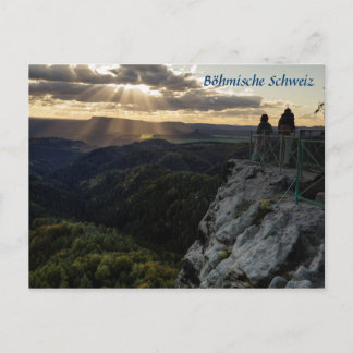 Postal Foto panorámica de Böhmische Schweiz