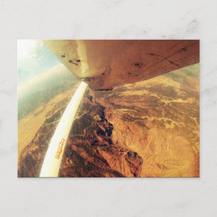 Postal foto perfecta de vuelo pequeño