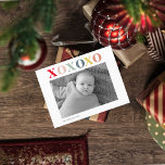 Postal Foto personal moderna | XoXoXo colorido<br><div class="desc">Foto personal moderna | XoXoXo colorido</div>