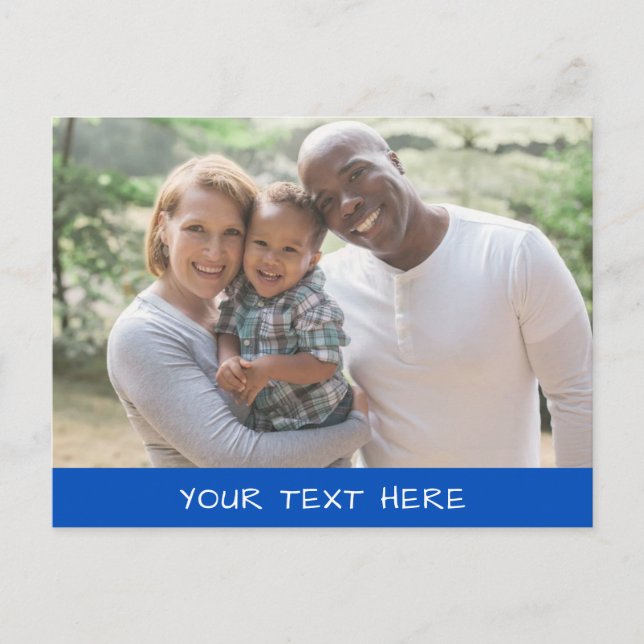 Postal Foto personalizada (Anverso)