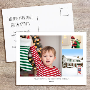 Postal Foto personalizada Citas divertidas de familia Vac