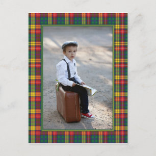 Postal Foto Personalizada Clan Buchanan Estampado de Cuad