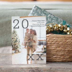 Postal Foto personalizada de Año Nuevo