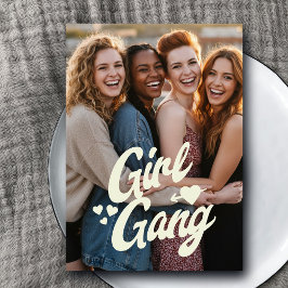 Postal Foto personalizada del Día de Galentines