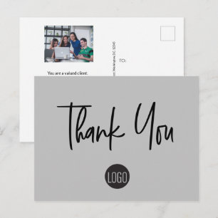 Postal Foto personalizada del equipo de apreciación al cl