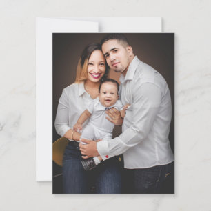 Postal Foto personalizada familiar