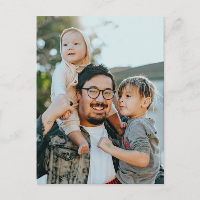 Postal Foto personalizado (Anverso)