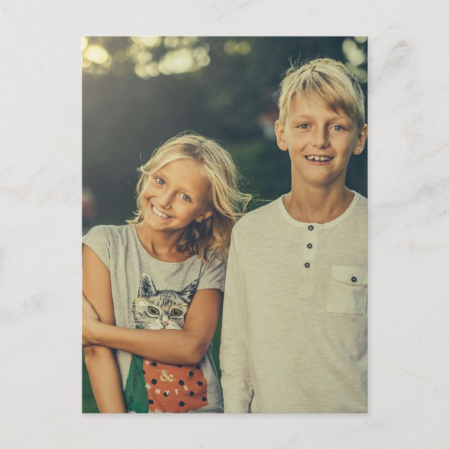 Postal Foto personalizado (Anverso)