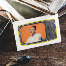 Foto personalizado en estilo pop de TV amarilla vi