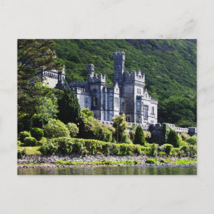 Postal Foto Pintura de la abadía de Kylemore