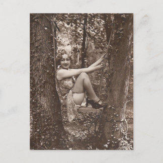 Postal Foto Risqué Vintage