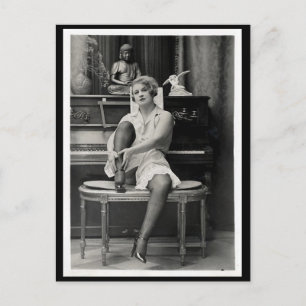 Postal Foto Risqué Vintage