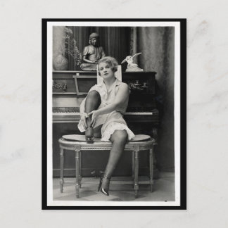 Postal Foto Risqué Vintage