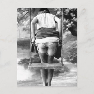 Postal Foto Risqué Vintage