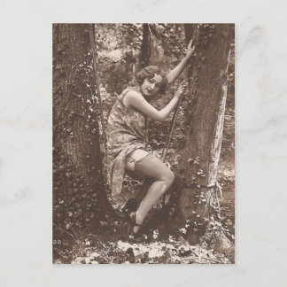Postal Foto Risqué Vintage