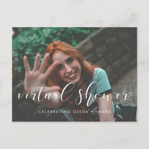 Postal Foto simple y elegante de la ducha virtual de novi