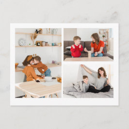 Postal Foto y mensaje personalizado del personalizado