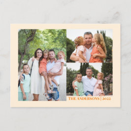 Postal Foto y mensaje personalizados de Acción de Gracias