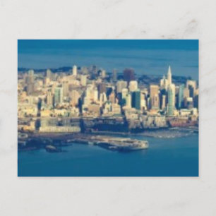 Postal Fotografía aérea de la bahía de San Francisco