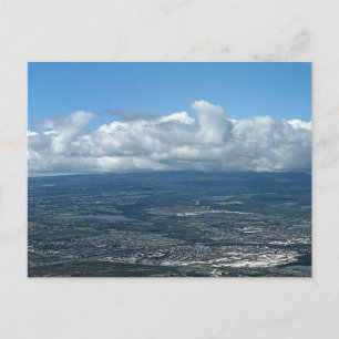 Postal Fotografía Aérea de Oahu Hawaii