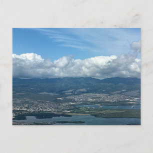 Postal Fotografía Aérea de Oahu Hawaii