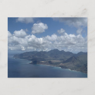 Postal Fotografía Aérea de Oahu Hawaii