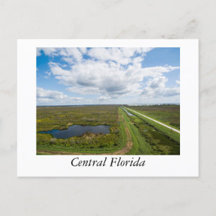 Postal Fotografía aérea del centro de Florida