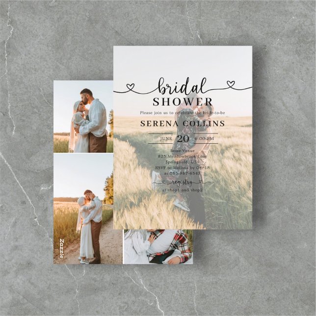 Postal Fotografía Calligraphy Shower (Subido por el creador)