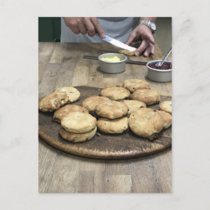 Postal Fotografía de alimentos Pastelería británica Welsh