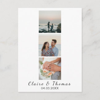 Postal Fotografía de Boda Personalizada Regalo Personaliz