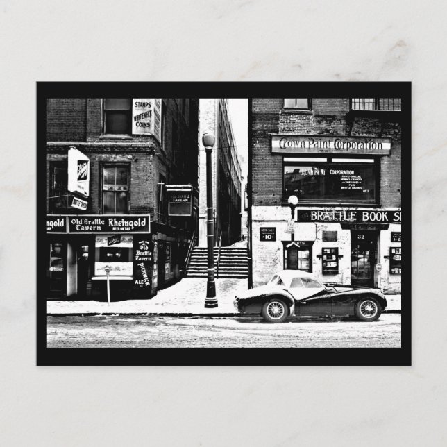 Postal Fotografía de Boston postcard-vintage 17 (Anverso)