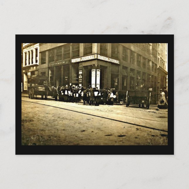 Postal Fotografía de Boston postcard-vintage 37 (Anverso)