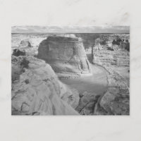 Fotografía de cañón de Ansel Adams en blanco y neg