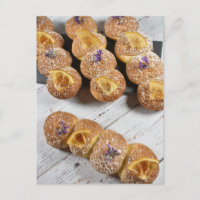 Fotografía de comida Lemon Lavender Eclaires