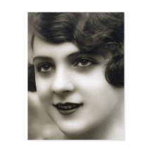 Fotografía de época "Chica francés"