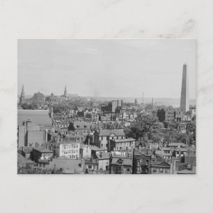 Postal Fotografía de época de Charlestown Massachusetts