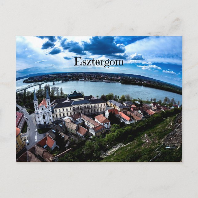 Postal Fotografía de Esztergom (Anverso)