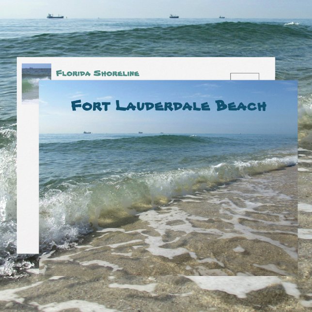 Postal Fotografía de Fort Lauderdale Beach Oceanview (Subido por el creador)