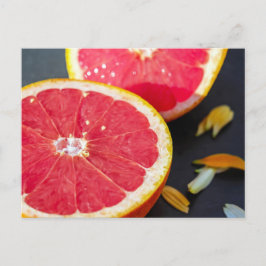 Postal Fotografía de fruta grapefruit