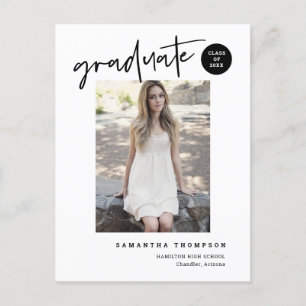 Postal Fotografía de Grado de Educación Secundaria de la 