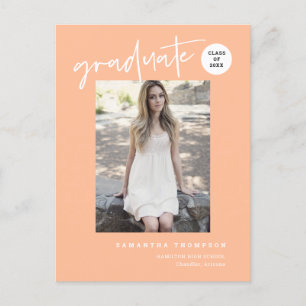 Postal Fotografía de Grado de Educación Secundaria de Mod