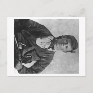 Postal Fotografía de Jesse James Portrait