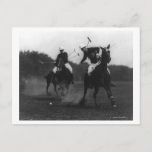 Postal Fotografía de juego de la Asociación Polo del Depa
