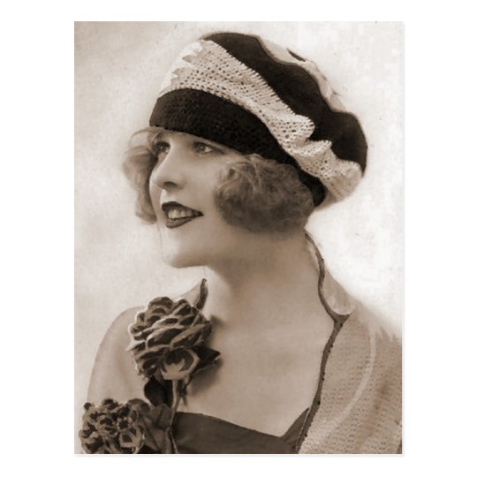 Postal Fotografía de la aleta del vintage (115)