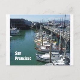 Postal Fotografía de la escena de los Docks de San Franci