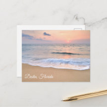 Fotografía de la hermosa puesta de sol en la playa