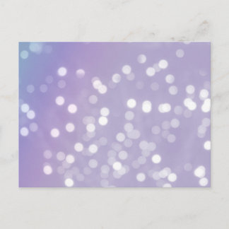 Postal Fotografía de la luz borrosa de la orquídea de lav